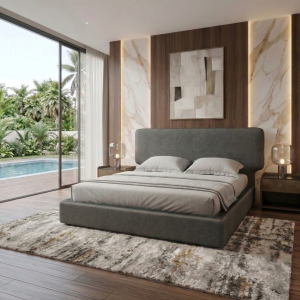 Giường Ngủ Bọc Vải Phong Cách Ý MOHO COMET