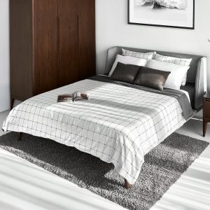 Giường Ngủ Bọc Vải 1m6 SCARLET - MOHO Signature