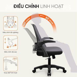 Ghế xoay cổ tựa