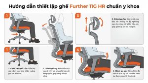Ghế công thái học Further 11G-HR