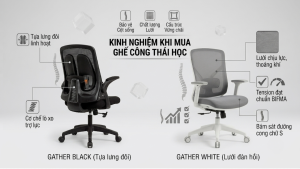 kinh nghiệm mua ghế công thái học