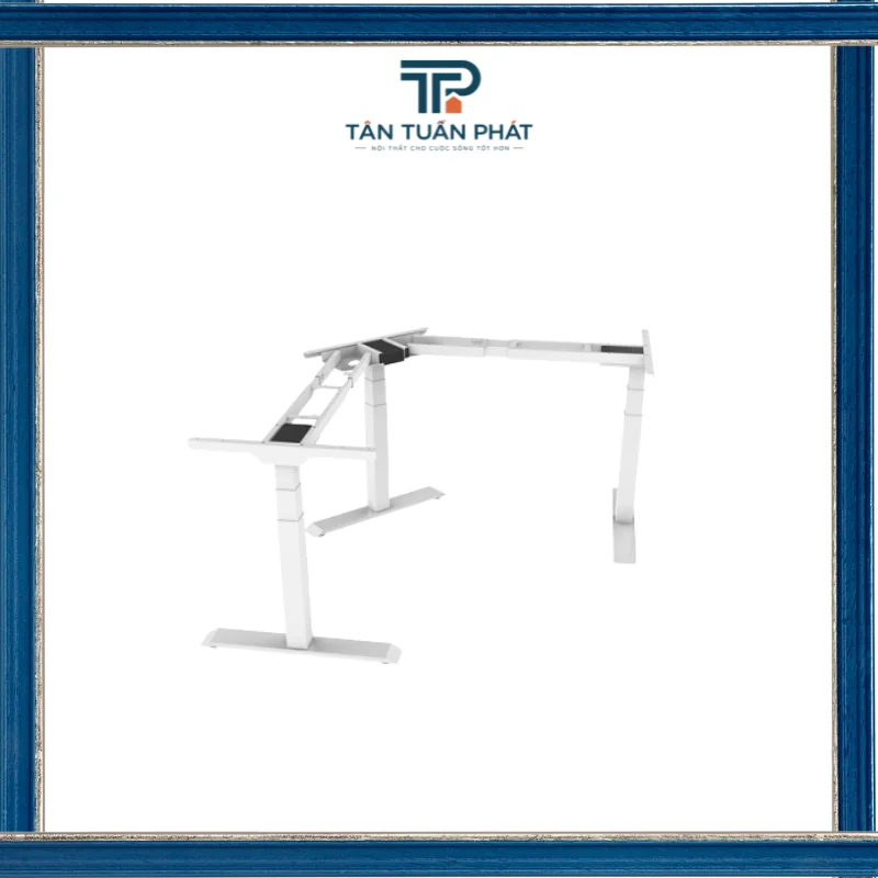 Cấu tạo hệ thống chân và động cơ của bàn nâng hạ thông minh 2 động cơ